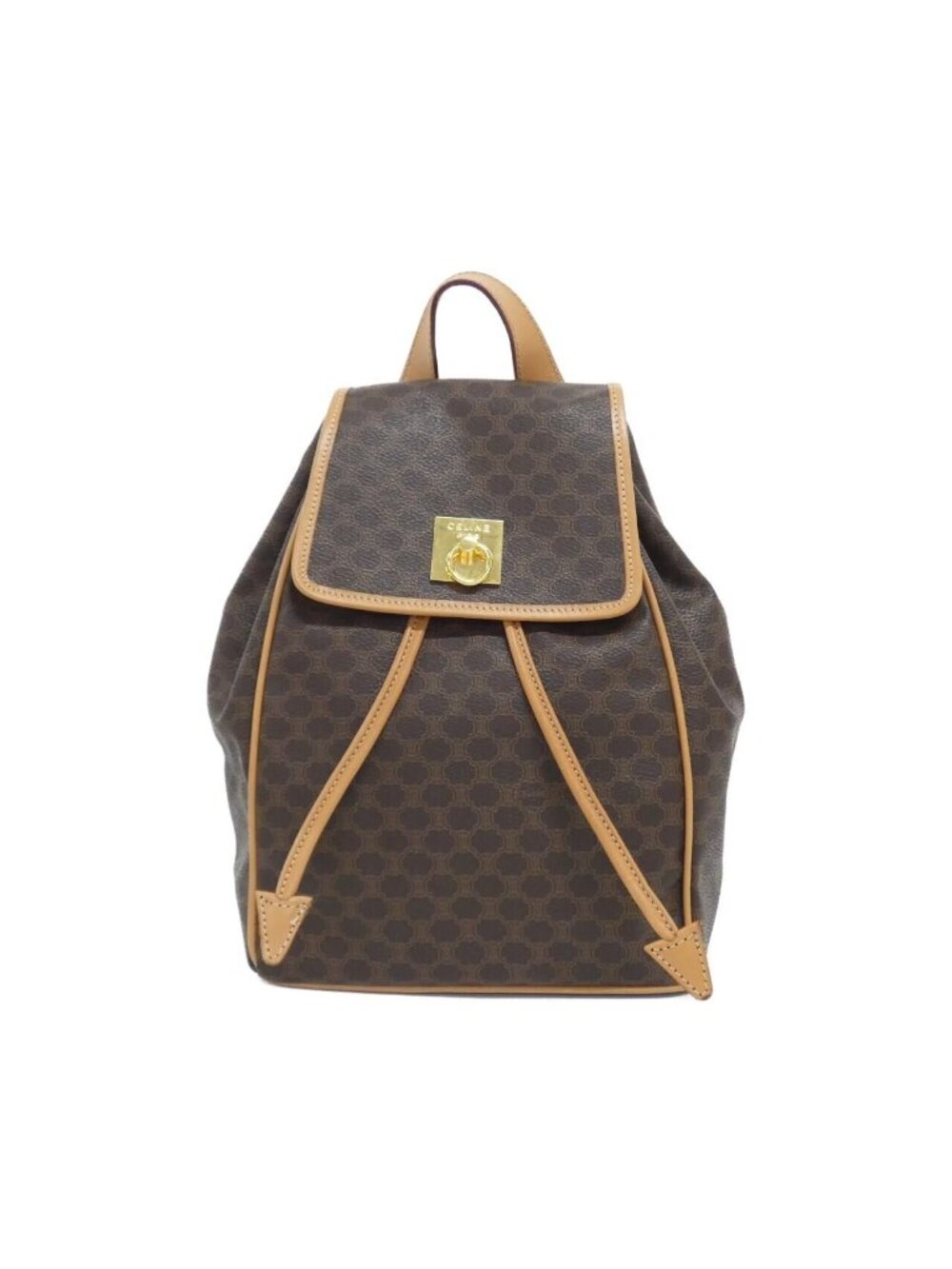 Celine Vintage Backpack Brown